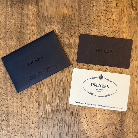 Prada Vitello Daino Handbag Pebbled Leather Braided Handle Zipper Lock Off-White - Picture 3 of 13